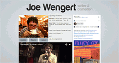 Desktop Screenshot of joewengert.com